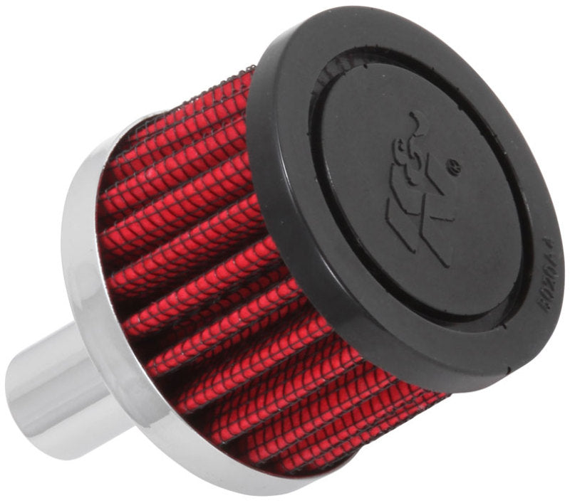 K&N Engineering Steel Base Crankcase Vent Filter.625in OD x 2in 1.5in Height - Air Filters