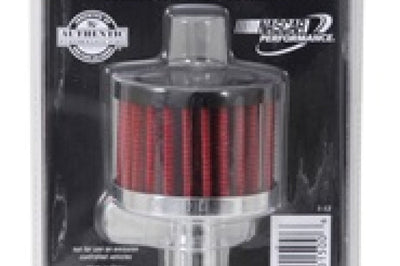 K&N Engineering Steel Base Crankcase Vent Filter.625in OD x 2in 1.5in Height - Air Filters