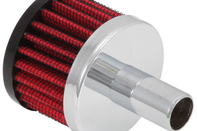 K&N Engineering Steel Base Crankcase Vent Filter.625in OD x 2in 1.5in Height - Air Filters