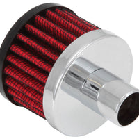 K&N Engineering Steel Base Crankcase Vent Filter.75in OD x 2in 1.5in Height - Air Filters