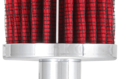 K&N Engineering Steel Base Crankcase Vent Filter.75in OD x 2in 1.5in Height - Air Filters