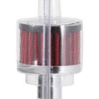 K&N Engineering Steel Base Crankcase Vent Filter.75in OD x 2in 1.5in Height - Air Filters