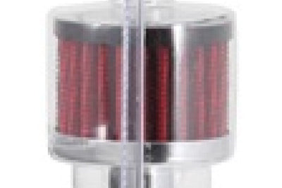K&N Engineering Steel Base Crankcase Vent Filter.75in OD x 2in 1.5in Height - Air Filters