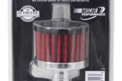 K&N Engineering Steel Base Crankcase Vent Filter.75in OD x 2in 1.5in Height - Air Filters