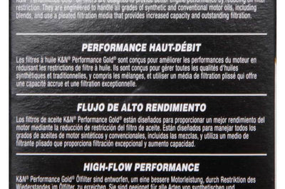 K&N Engineering Toyota / Lexus / Scion 1.50in OD x 2.25in H Oil Filter - Oils & Filters