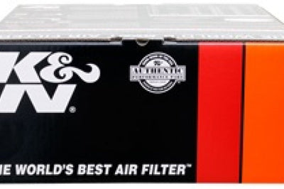 K&N Engineering Triangle Air Cleaner Assembly - Red - Size 14in - 5.125in Neck Flange x 3in Height - Intake Systems