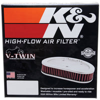K&N Engineering Universal 7in OD / 5in ID / 1.938in H Round Replacement Air Filter - Misc Powersports