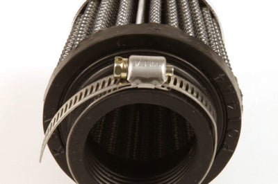 K&N Engineering Universal Chrome Filter 1 3/8 inch FLG / 2 1/2 Base / Top / 1/4 Height - Misc Powersports