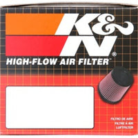 K&N Engineering Universal Chrome Filter 2 1/2 inch O/S FLG / 4 OD / Height - Air Filters