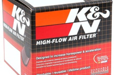 K&N Engineering Universal Chrome Filter 2 1/2 inch O/S FLG / 4 OD / Height - Air Filters