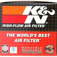 K&N Engineering Universal Chrome Filter 2 1/2 inch O/S FLG / 4 OD / Height - Air Filters