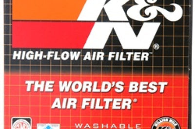 K&N Engineering Universal Chrome Filter 2 1/2 inch O/S FLG / 4 OD / Height - Air Filters