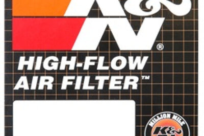 K&N Engineering Universal Chrome Filter 2 1/2 inch O/S FLG / 4 OD / Height - Air Filters