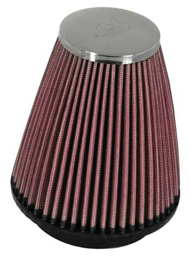 K&N Engineering Universal Chrome Filter 2.25 Inch Flange / 3.5 Base / 2 Top / 4 Height - Air Filters