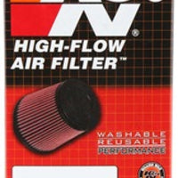 K&N Engineering Universal Chrome Filter 2.25in Flange / 3.5in Base / 2in Top / 4in Height - 2 Per Box - Air Filters