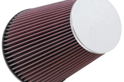 K&N Engineering Universal Chrome Filter 6 inch FLG / 7.5 Base / 4.5 Top / 9 Height - Air Filters