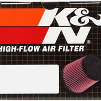 K&N Engineering Universal Chrome Oval Tapered Air Filter - 2in Flg ID x 4in OS L 3in W 2.75in H - Misc Powersports