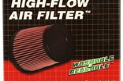 K&N Engineering Universal Chrome Oval Tapered Filter 2.125inFlgID x 4inBOL 3inBOW 3inTOL 2inTOW 2.75inH - Air Filters