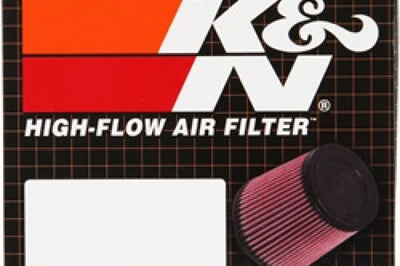 K&N Engineering Universal Chrome Oval Tapered Filter 2.125inFlgID x 4inBOL 3inBOW 3inTOL 2inTOW 2.75inH - Air Filters