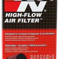 K&N Engineering Universal Clamp-On Air Filter 2-7/16in Flange 4-1/2x3-3/4in Base 3x2in Top 6in Height - Filters