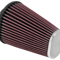 K&N Engineering Universal Clamp-On Air Filter 2-7/16in Flange 4-1/2x3-3/4in Base 3x2in Top 6in Height - Filters