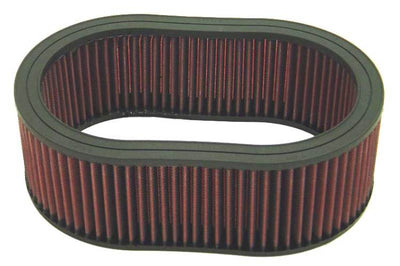 K&N Engineering Universal Custom Air Filter - Oval Shape 11.5in Outer Length / 8.125in Width / 4in Height - Filters