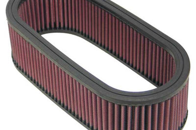 K&N Engineering Universal Oval Air Filter 12in Length x 5-1/4in Width 3-1/4in Height - Filters