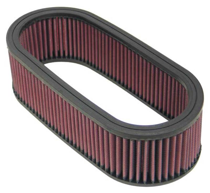 K&N Engineering Universal Oval Air Filter 12in Length x 5-1/4in Width 3-1/4in Height - Filters