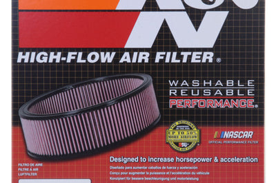 K&N Engineering Universal Oval Air Filter 12in Length x 5-1/4in Width 3-1/4in Height - Filters