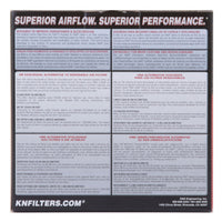 K&N Engineering Universal Oval Chrome Filter 1 9/16 in. Flange 3 Base 2 inch Top Height (4 Per Box) - Air Filters