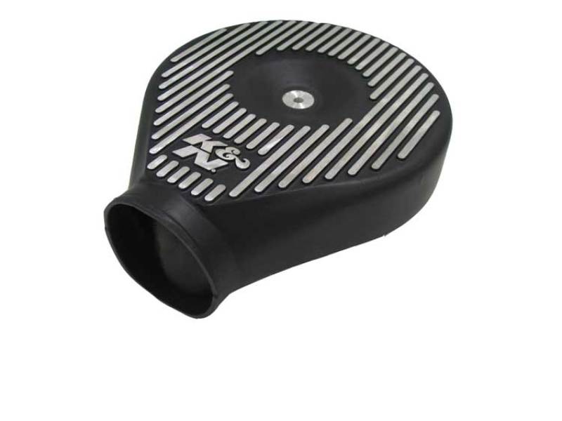 K&N Engineering Universal Plenum 11.89in L x 9in Dia 4.75in H - Black - Air Intake Systems