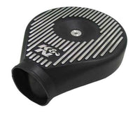 K&N Engineering Universal Plenum 11.89in L x 9in Dia 4.75in H - Black - Air Intake Systems