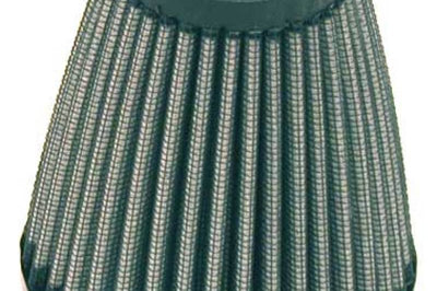 K&N Engineering Universal Rubber Filter 2 nch Top OD / 3.5 inch Base / 2.25 Flange ID / 4 Height - Air Filters
