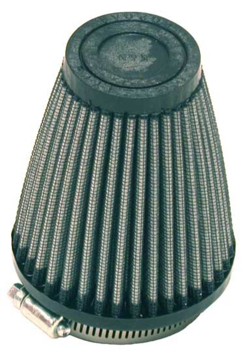 K&N Engineering Universal Rubber Filter 2 nch Top OD / 3.5 inch Base / 2.25 Flange ID / 4 Height - Air Filters