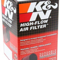 K&N Engineering Universal Rubber Filter 5 Degree Angled Flange 3.5in OD / 2.5in ID / 6in Height - Misc Powersports