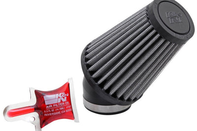 K&N Engineering Universal Rubber Filter Round Tapered 3in Base OD x 2in Top 4in H - 73-78 Honda ATC90 - Air Filters