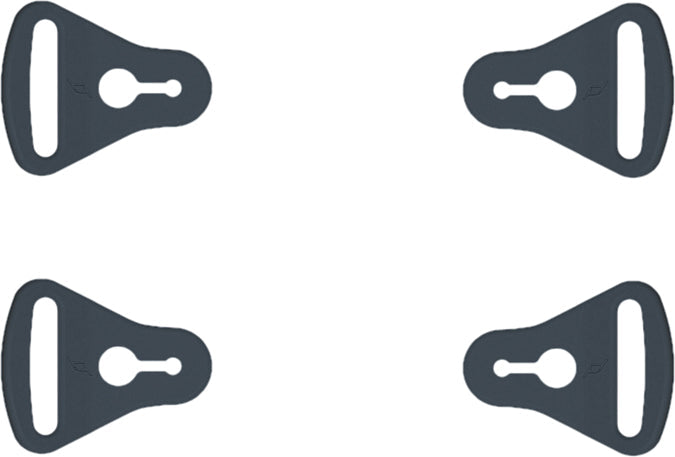 Pod K1 Knee Brace Strap Loop Set (grey) - Apparel Collection