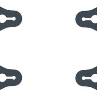 Pod K1 Knee Brace Strap Loop Set (grey) - Apparel Collection