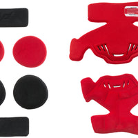 POD K300 Knee Brace Pad Set Red (Right)