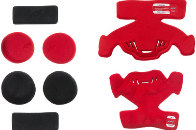 POD K300 Knee Brace Pad Set Red (Right)