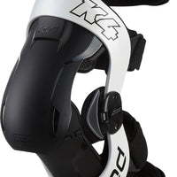 Pod K4 V2.0 Knee Brace (pr) Graphite/black 3x+ - White/Black / Medium - Large - Apparel Collection