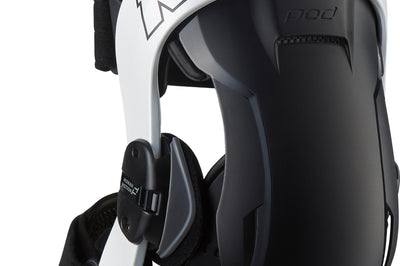 Pod K4 V2.0 Knee Brace (pr) Graphite/black 3x+ - White/Black / Medium - Large - Apparel Collection