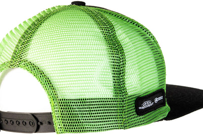 D-cor Kawasaki Hat Line Snapback Black - One Size Fits Most - Apparel Collection