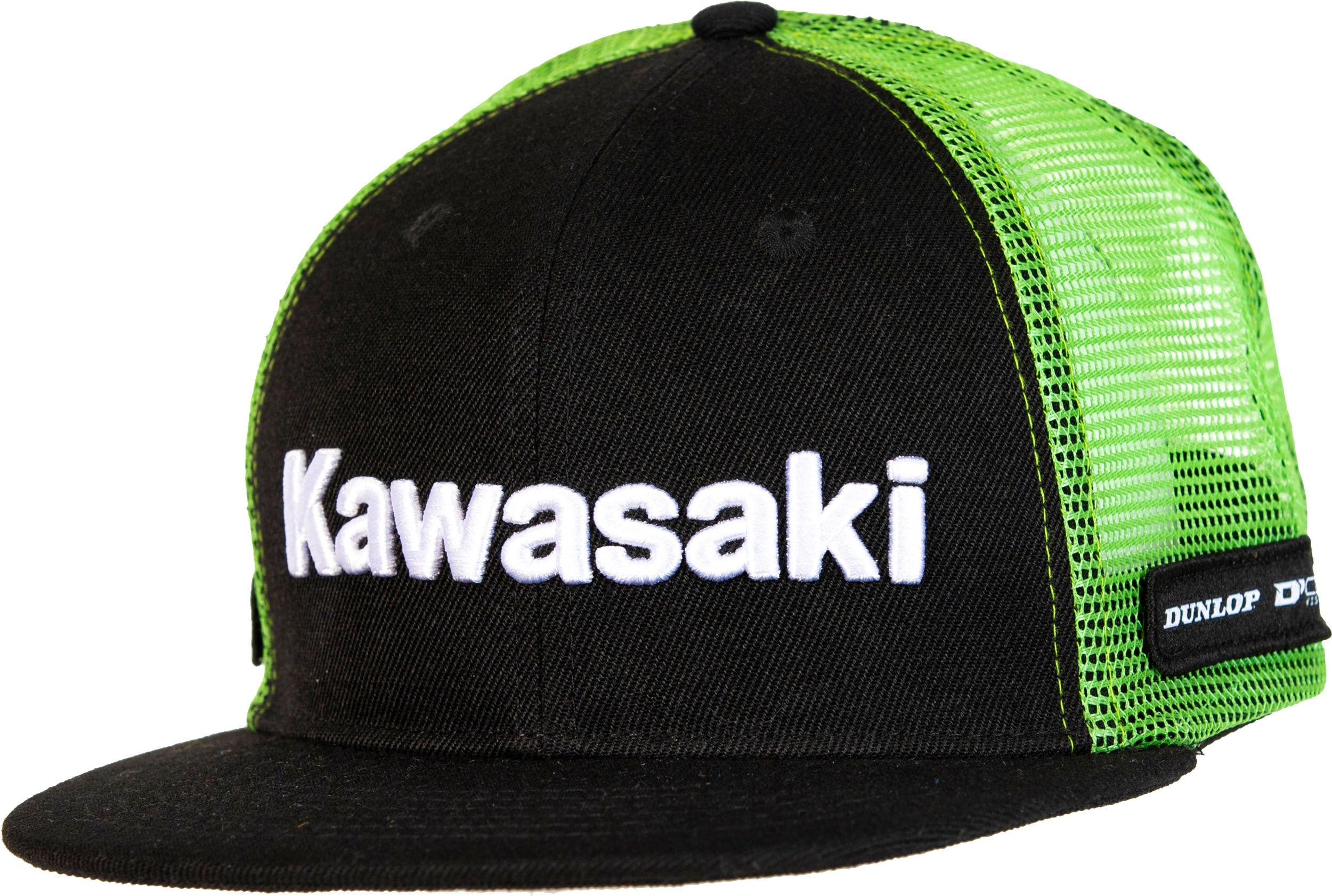 D-cor Kawasaki Hat Line Snapback Black - One Size Fits Most - Apparel Collection