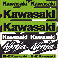 D-cor Kawasaki Street Decal Sheet - Collection