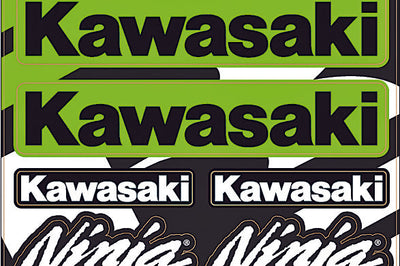 D-cor Kawasaki Street Decal Sheet - Collection