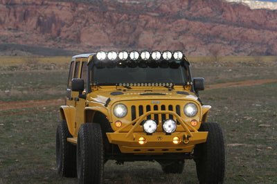KC HiLiTES 07-18 Jeep JK 7in. Gravity LED Pro DOT Approved Replacement Headlight (Single) - Lights