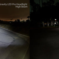 KC HiLiTES 07-18 Jeep JK 7in. Gravity LED Pro DOT Approved Replacement Headlight (Single) - Lights