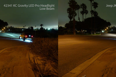 KC HiLiTES 07-18 Jeep JK 7in. Gravity LED Pro DOT Approved Replacement Headlight (Single) - Lights