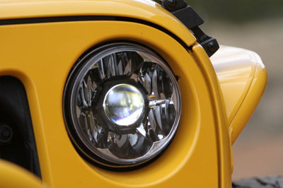 KC HiLiTES 07-18 Jeep JK 7in. Gravity LED Pro DOT Approved Replacement Headlight (Single) - Lights